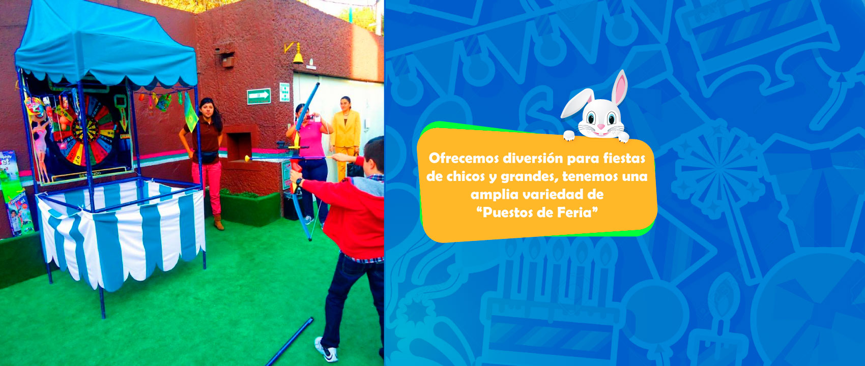 RENTA DE PUESTOS DE FERIA PARA FIESTAS